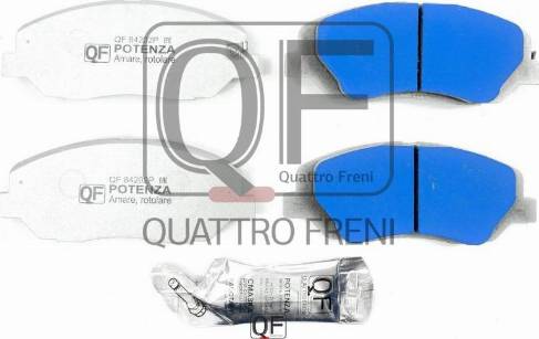 Quattro Freni QF84202P - Komplet Pločica, disk-kočnica www.molydon.hr
