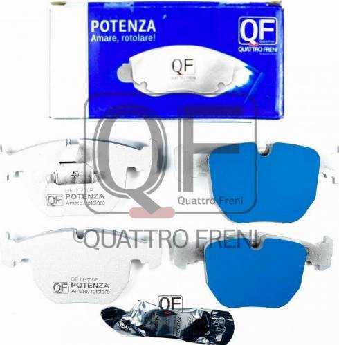 Quattro Freni QF80700P - Komplet Pločica, disk-kočnica www.molydon.hr