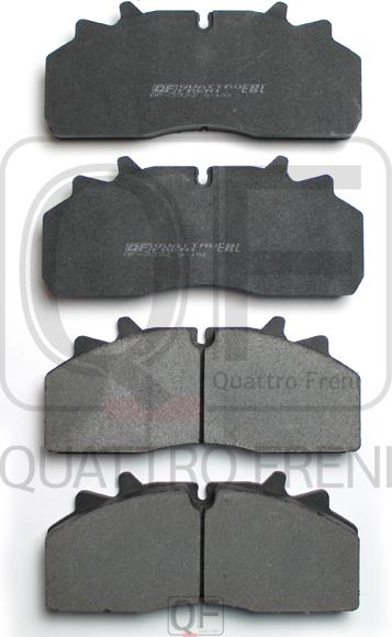 Quattro Freni QF221250 - Komplet Pločica, disk-kočnica www.molydon.hr