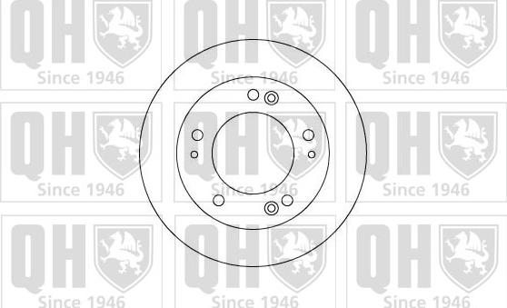 Quinton Hazell BDC4940 - Kočioni disk www.molydon.hr