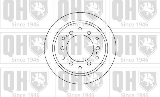 Quinton Hazell BDC4948 - Kočioni disk www.molydon.hr