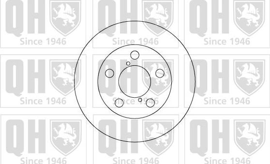 Quinton Hazell BDC4958 - Kočioni disk www.molydon.hr