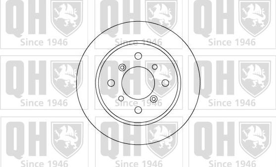 Quinton Hazell BDC4953 - Kočioni disk www.molydon.hr