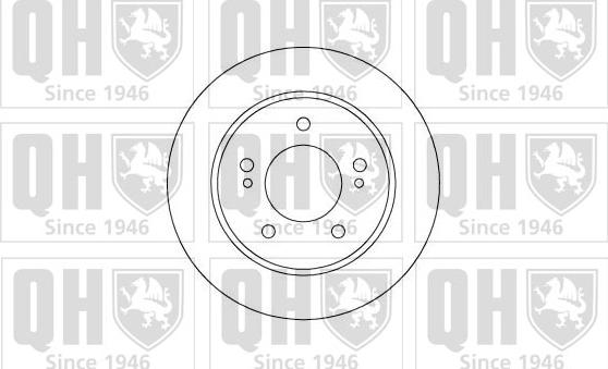 Quinton Hazell BDC4935 - Kočioni disk www.molydon.hr