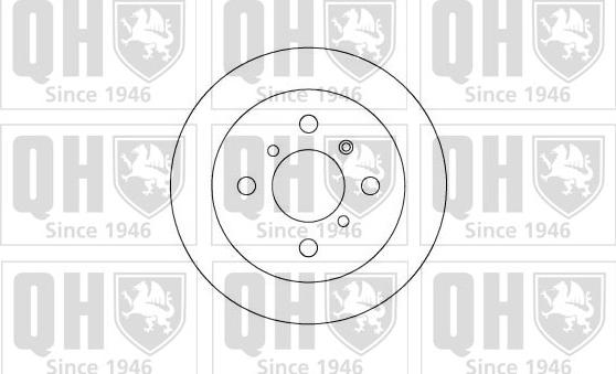 Quinton Hazell BDC4595 - Kočioni disk www.molydon.hr