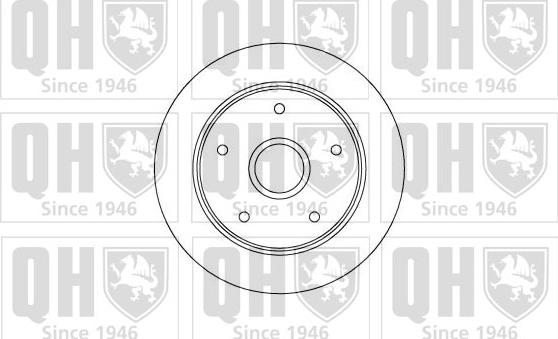 Quinton Hazell BDC4590 - Kočioni disk www.molydon.hr