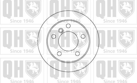 Quinton Hazell BDC4535 - Kočioni disk www.molydon.hr