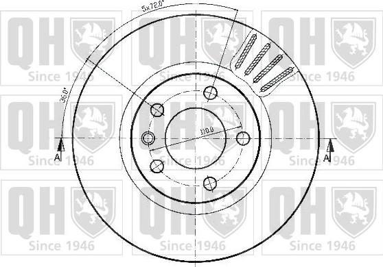 Quinton Hazell BDC4640 - Kočioni disk www.molydon.hr