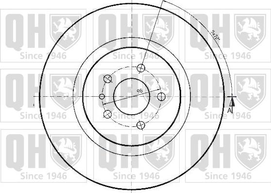 Quinton Hazell BDC4683 - Kočioni disk www.molydon.hr