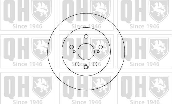 Quinton Hazell BDC4624 - Kočioni disk www.molydon.hr