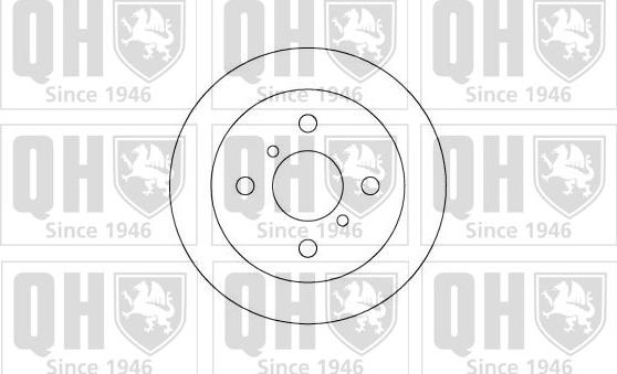 Quinton Hazell BDC4626 - Kočioni disk www.molydon.hr