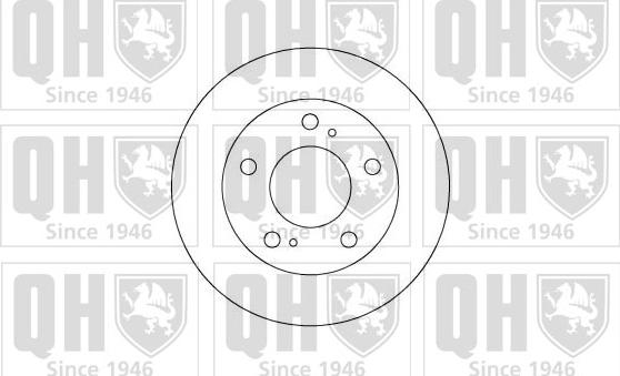 Quinton Hazell BDC4891 - Kočioni disk www.molydon.hr