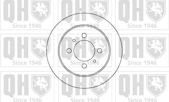 Quinton Hazell BDC4893 - Kočioni disk www.molydon.hr