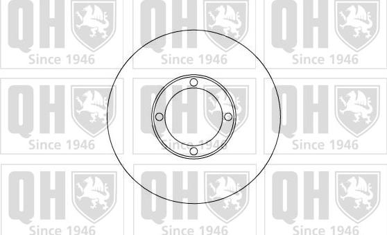 Quinton Hazell BDC4863 - Kočioni disk www.molydon.hr