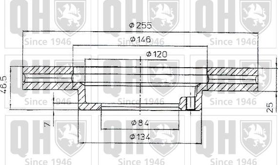 Quinton Hazell BDC4818 - Kočioni disk www.molydon.hr