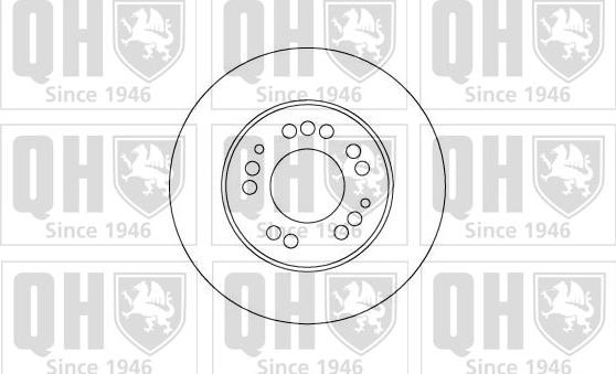 Quinton Hazell BDC4884 - Kočioni disk www.molydon.hr