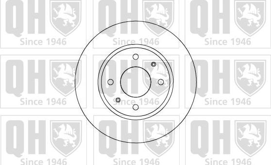 Quinton Hazell BDC4885 - Kočioni disk www.molydon.hr