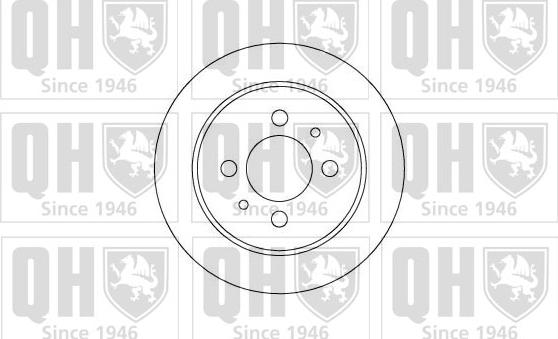 Quinton Hazell BDC4880 - Kočioni disk www.molydon.hr