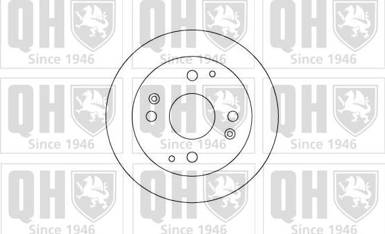 Quinton Hazell BDC4820 - Kočioni disk www.molydon.hr