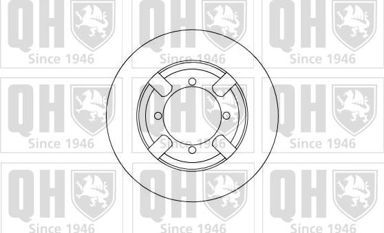 Quinton Hazell BDC4878 - Kočioni disk www.molydon.hr