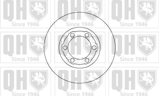 Quinton Hazell BDC4354 - Kočioni disk www.molydon.hr