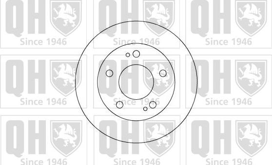 Quinton Hazell BDC4384 - Kočioni disk www.molydon.hr