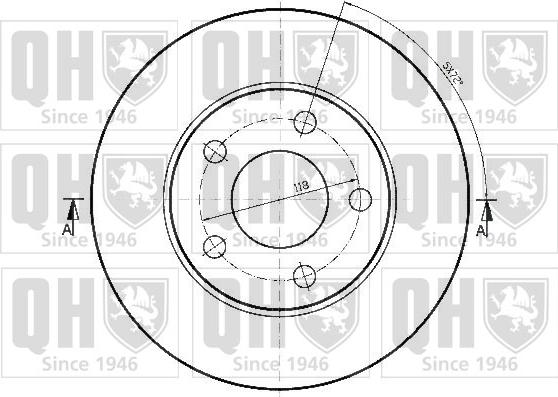 Quinton Hazell BDC4797 - Kočioni disk www.molydon.hr