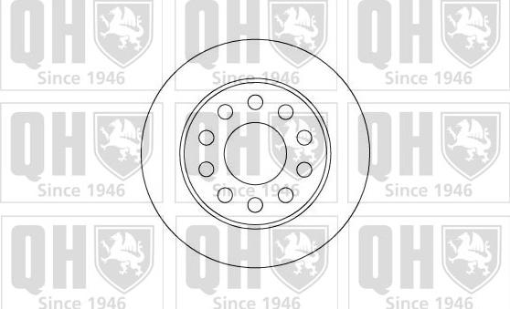 Quinton Hazell BDC5096 - Kočioni disk www.molydon.hr