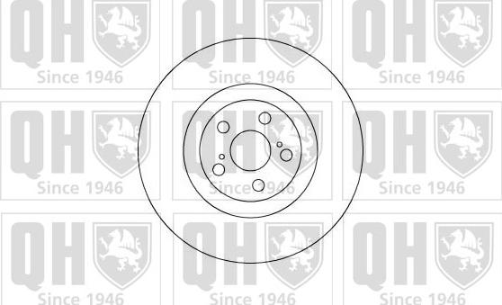 Quinton Hazell BDC5090 - Kočioni disk www.molydon.hr