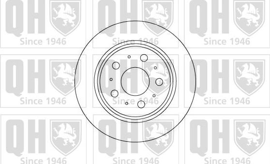 Quinton Hazell BDC5098 - Kočioni disk www.molydon.hr