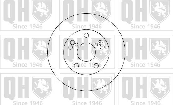 Quinton Hazell BDC5093 - Kočioni disk www.molydon.hr