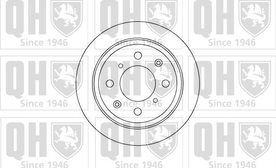 Quinton Hazell BDC5047 - Kočioni disk www.molydon.hr