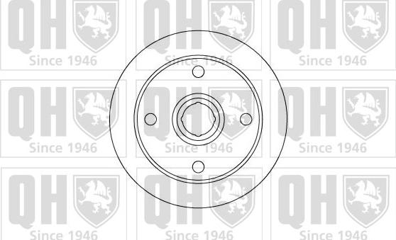 Quinton Hazell BDC5055 - Kočioni disk www.molydon.hr