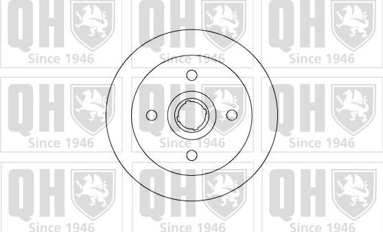 Quinton Hazell BDC5069 - Kočioni disk www.molydon.hr