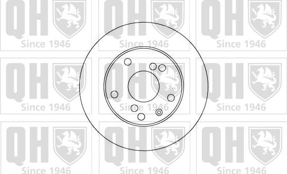 Quinton Hazell BDC5007 - Kočioni disk www.molydon.hr