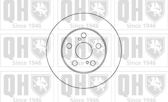 Quinton Hazell BDC5088 - Kočioni disk www.molydon.hr