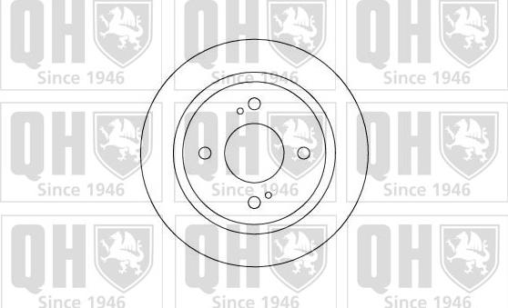 Quinton Hazell BDC5072 - Kočioni disk www.molydon.hr