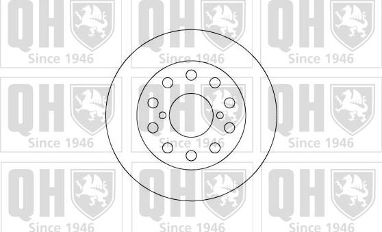 Quinton Hazell BDC5077 - Kočioni disk www.molydon.hr