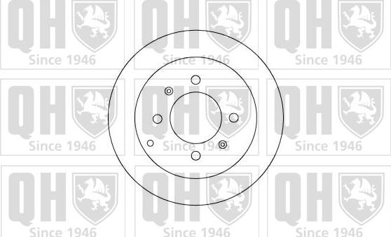 Quinton Hazell BDC5202 - Kočioni disk www.molydon.hr