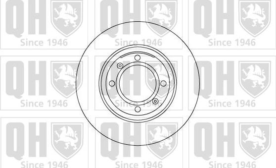 Quinton Hazell BDC1035 - Kočioni disk www.molydon.hr