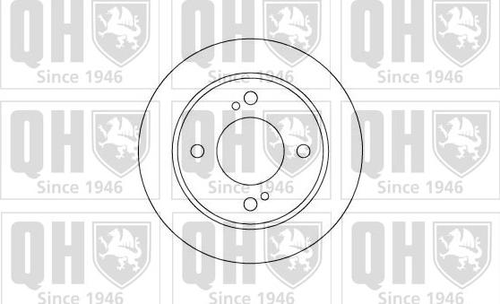 Quinton Hazell BDC3540 - Kočioni disk www.molydon.hr