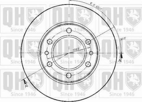 Quinton Hazell BDC3564 - Kočioni disk www.molydon.hr