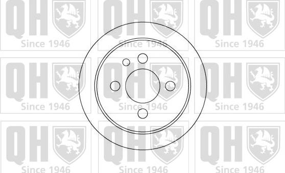 Quinton Hazell BDC3638 - Kočioni disk www.molydon.hr