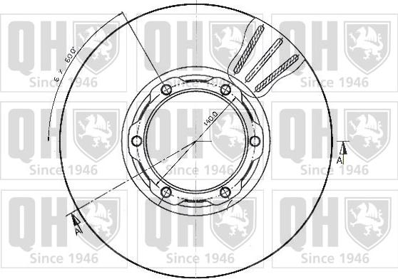 Quinton Hazell BDC3831 - Kočioni disk www.molydon.hr