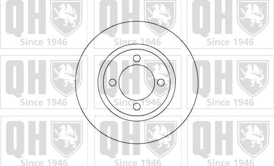 Quinton Hazell BDC3346 - Kočioni disk www.molydon.hr