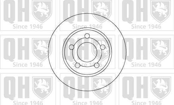 Quinton Hazell BDC3316 - Kočioni disk www.molydon.hr