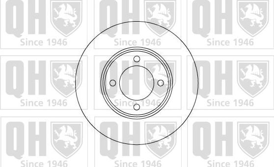 Quinton Hazell BDC3337 - Kočioni disk www.molydon.hr