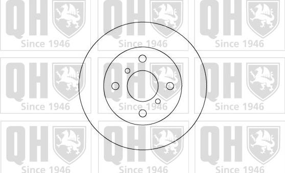 Quinton Hazell BDC3700 - Kočioni disk www.molydon.hr