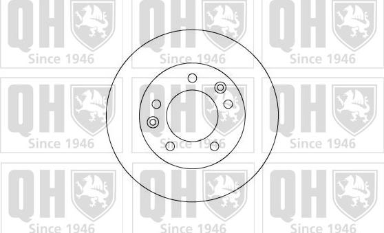 Quinton Hazell BDC3736 - Kočioni disk www.molydon.hr