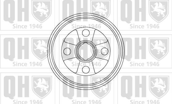 Quinton Hazell BDR510 - Bubanj kočnica www.molydon.hr